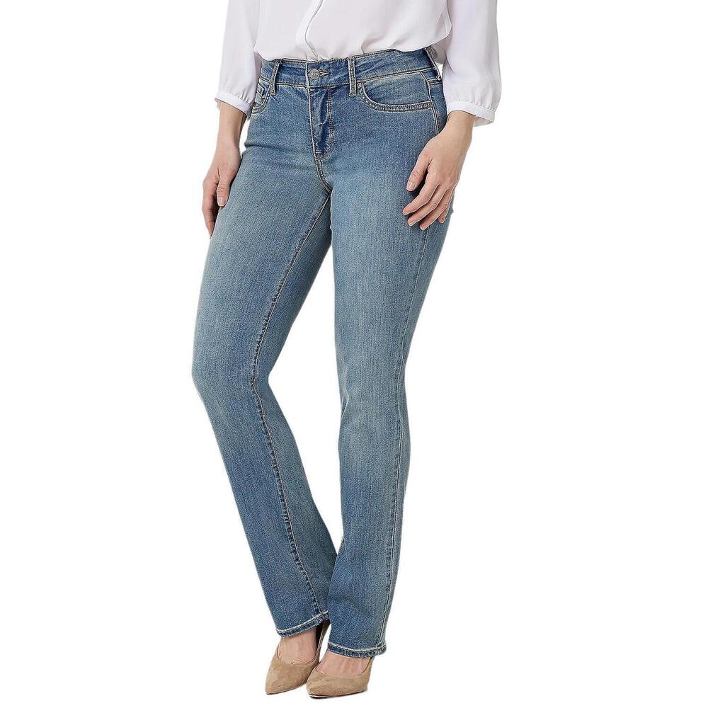 NYDJ Marilyn Straight Uplift Jeans Cool Embrace Celeste Light - Regular